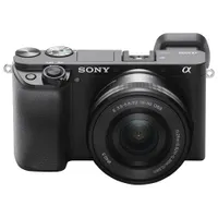 Sony Alpha a6100 Mirrorless Vlogger Camera with 16-50mm Lens Kit