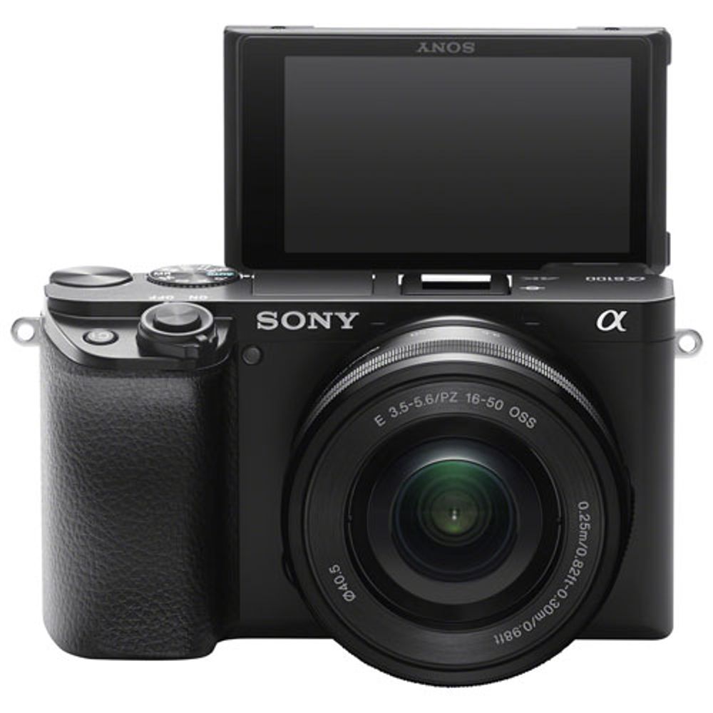 Sony Alpha a6100 Mirrorless Vlogger Camera with 16-50mm Lens Kit