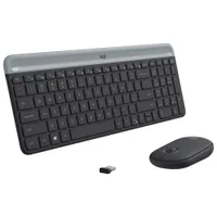 Logitech MK 470 Slim Wireless Optical Keyboard & Mouse Combo - Black