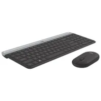 Logitech MK 470 Slim Wireless Optical Keyboard & Mouse Combo - Black