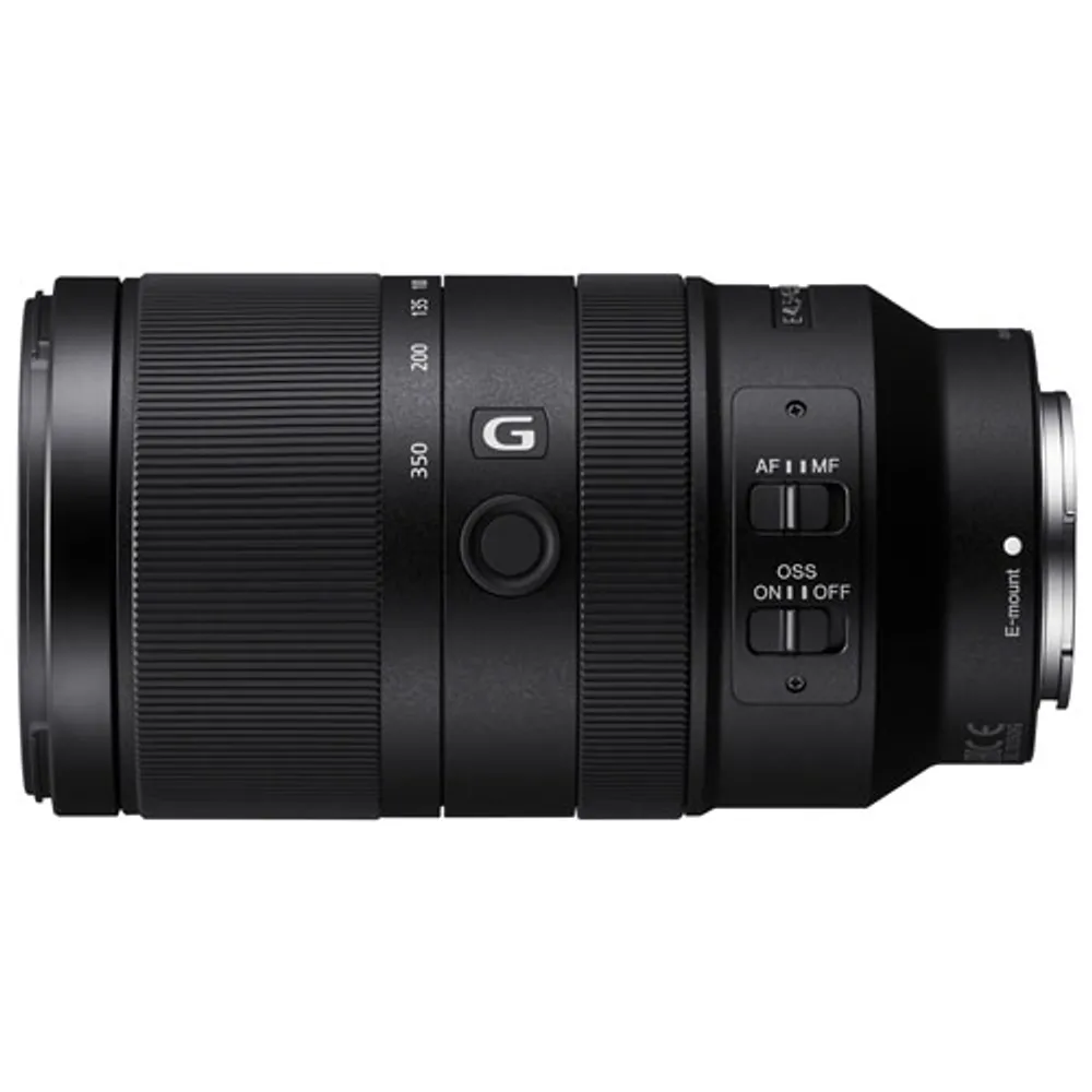 Sony E-Mount APS-C 70–350mm f/4.5–6.3 OSS 5x Telephoto Zoom G Lens