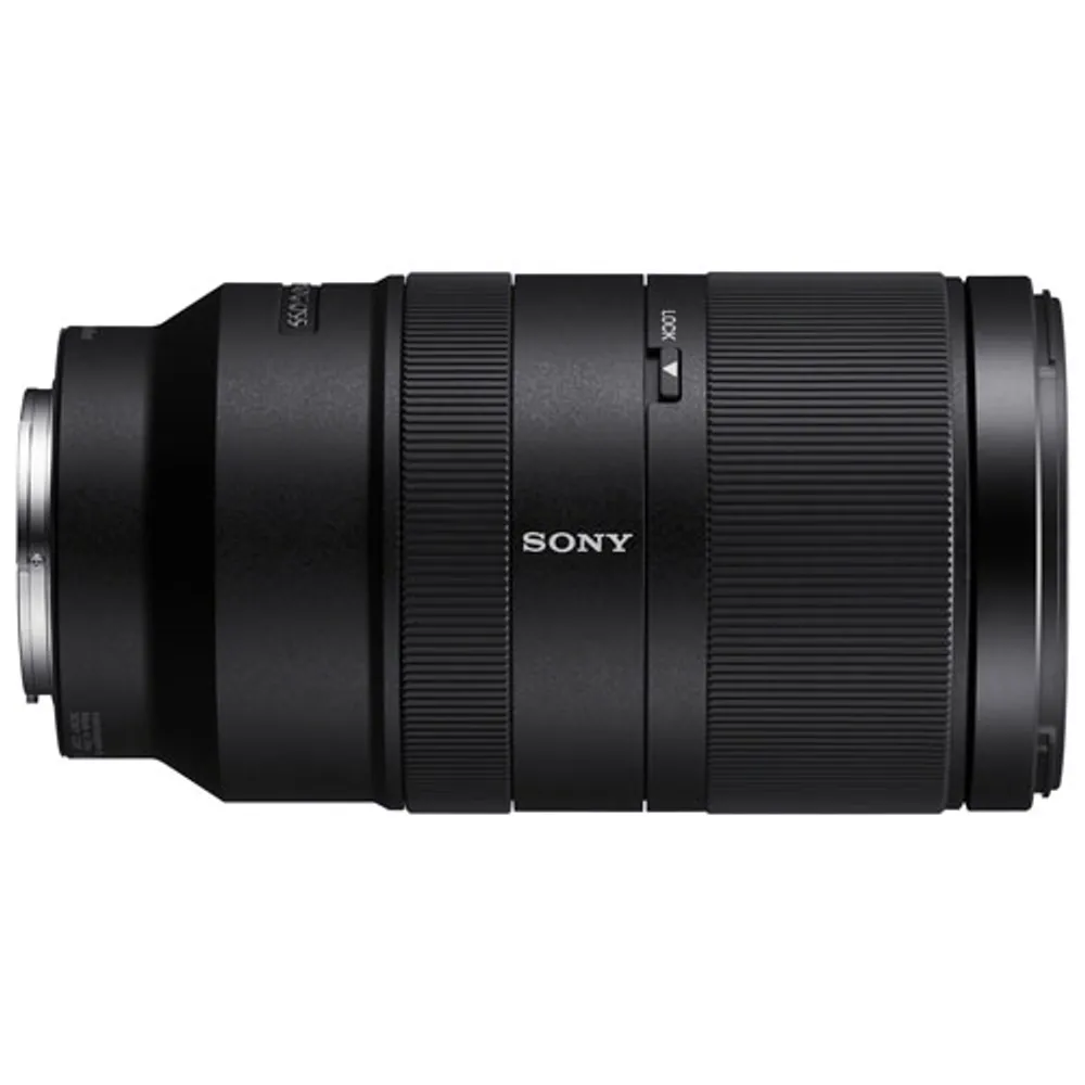 Sony E-Mount APS-C 70–350mm f/4.5–6.3 OSS 5x Telephoto Zoom G Lens