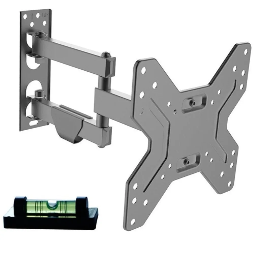 PrimeCables Tilt TV Wall Mount For 26 To 50 inch TVs, Angle Free Mounting  Television W/safety Lock