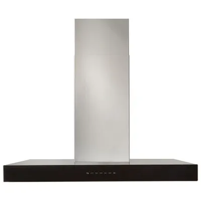 Best 36" Wall Mount Range Hood (WCB3I36SBB) - Stainless Steel with Glass