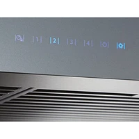 Best 36" Wall Mount Range Hood (WCB3I36SBS) - Stainless Steel with Glass