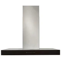 Best 30" Wall Mount Range Hood (WCB3I30SBB) - Stainless Steel with Glass