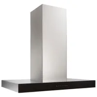 Best 36" Island Mount Range Hood (ICB3I36SBB) - Stainless Steel with Glass