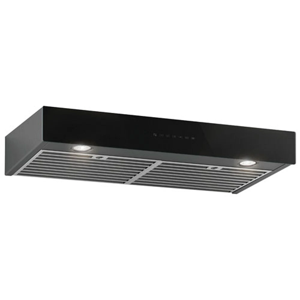 Best 30" Under Cabinet Range Hood (UCB3I30BLSB) - Black Stainless with Glass