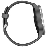 Garmin vivoactive 4 45mm GPS Watch with Heart Rate Monitor - Silver/Shadow Grey