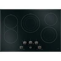 Ensemble de boutons de 5 pièces pour surface de cuisson électrique Café (CXCE1HKPMBT) - Noir brossé