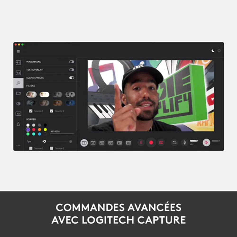 Logitech StreamCam Plus Full HD 1080p Webcam - Graphite