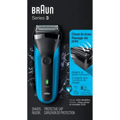 Braun Series 3 Wet & Dry Shaver (310)
