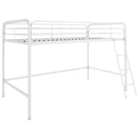 Junior Contemporary Bunk Bed - Twin - White