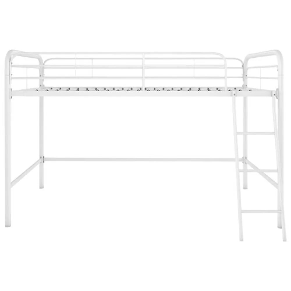 Junior Contemporary Bunk Bed - Twin - White