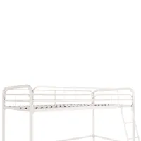 Junior Contemporary Bunk Bed - Twin - White