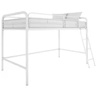 Junior Contemporary Bunk Bed - Twin - White