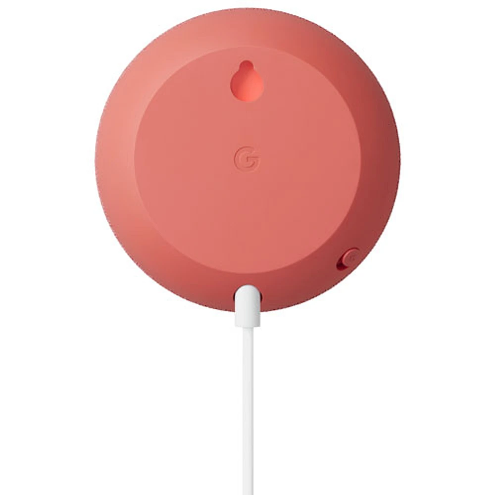 Google Nest Mini (2nd Gen) Smart Speaker - Coral