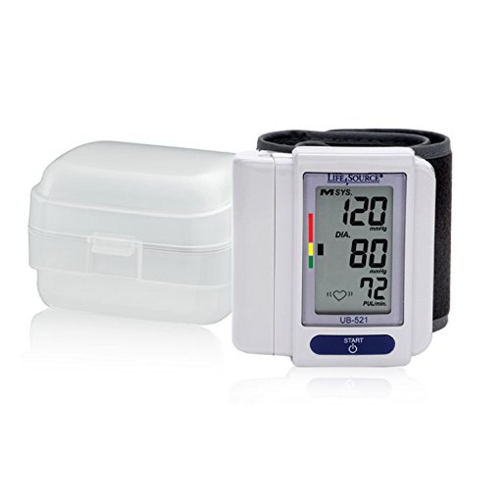 lifesource blood pressure monitor wrist