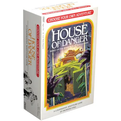 Choose Your Own Adventure: House of Danger Card Game - English