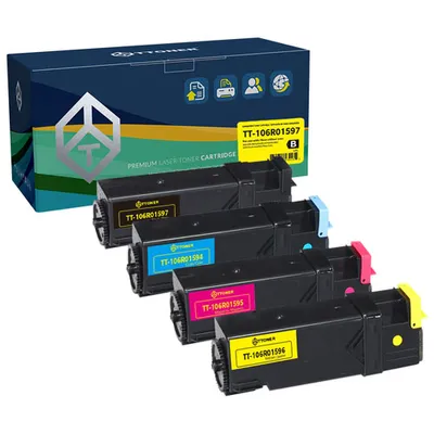 TToner Xerox Black/Colour Toner (TT-106R01597) - 4 Pack