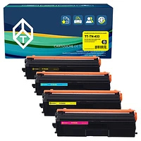 TToner Brother Black/Colour Toner (TT-TN433) - 4 Pack