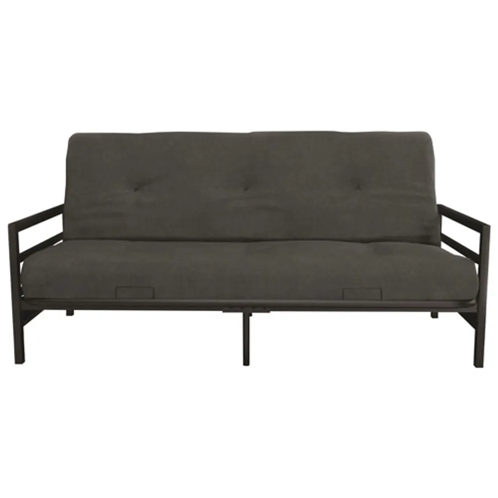 DHP Rio Contemporary Polyester Futon - Grey