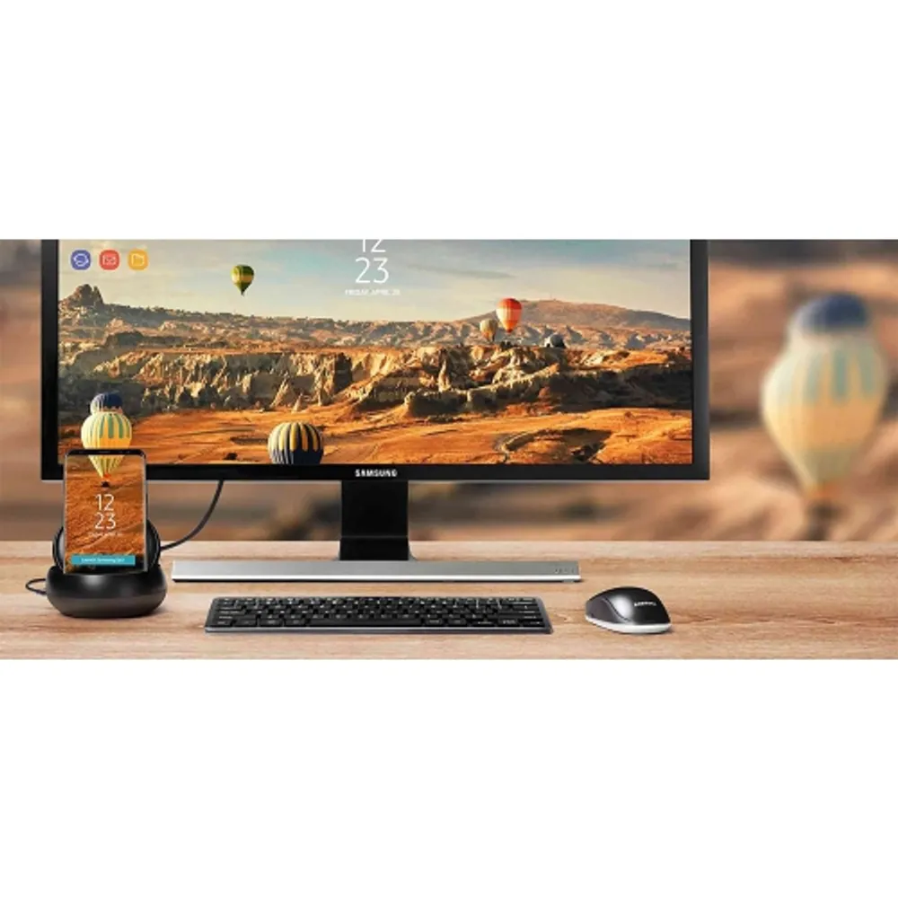 Samsung Fast Charge Qi Certified Convertible Wireless Charging Stand  (EP-PG950TBEGUS) - Black