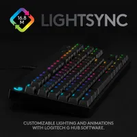 Logitech G Pro Backlit Mechanical GX Blue Clicky Gaming Keyboard