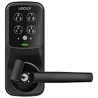 Lockly Secure Plus Fingerprint Bluetooth Latch Smart Lock - Matte Black