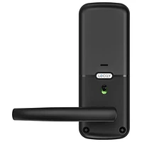 Lockly Secure Plus Fingerprint Bluetooth Latch Smart Lock - Matte Black