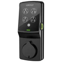 Lockly Secure Pro Fingerprint Wi-Fi Deadbolt Smart Lock - Matte Black - Only at Best Buy