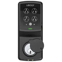 Lockly Secure Pro Fingerprint Wi-Fi Deadbolt Smart Lock - Matte Black - Only at Best Buy