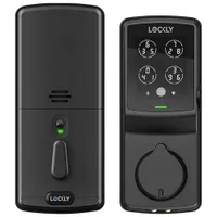 Lockly Secure Pro Fingerprint Wi-Fi Deadbolt Smart Lock - Matte Black - Only at Best Buy