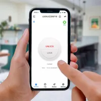 Serrure intel. à pêne dormant/lecteur d'empreintes Wi-Fi Secure Pro de Lockly - Noir mat - Excl. BBY