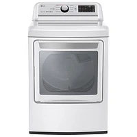 LG 7.3 Cu. Ft. Electric Dryer (DLEX7250W) - White - Open Box