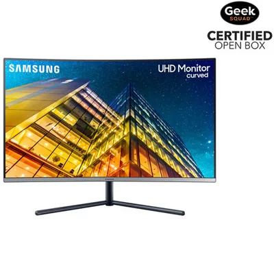 Open Box - Samsung 32" 4K Ultra HD 60Hz 4ms GTG Curved VA LED Gaming Monitor (LU32R590CWNXZA)