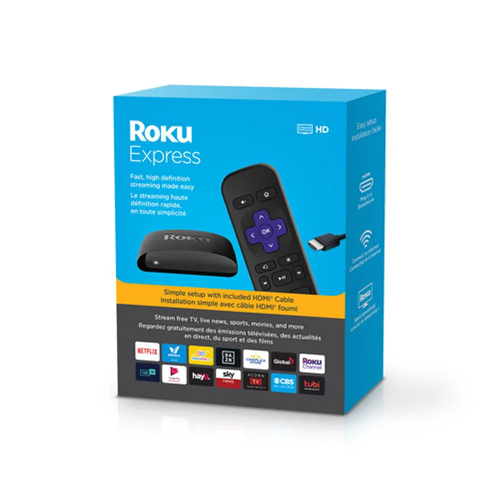 Roku Express Media Streamer with Remote