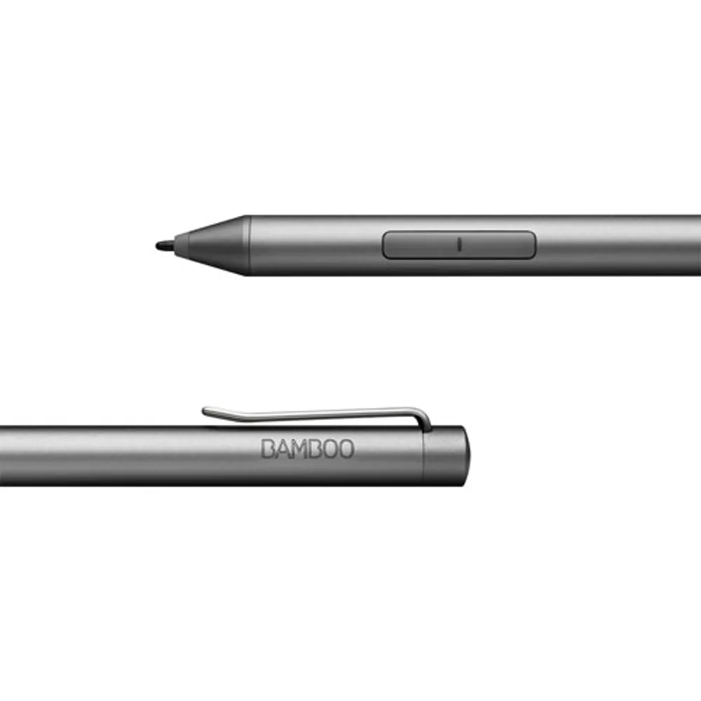 Stylet Bamboo Ink de Wacom pour Windows Ink - Gris