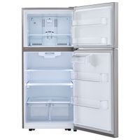 LG 30" 20.2 Cu. Ft. Top Freezer Refrigerator with LED Lighting (LTCS20020S) - Stainless Steel