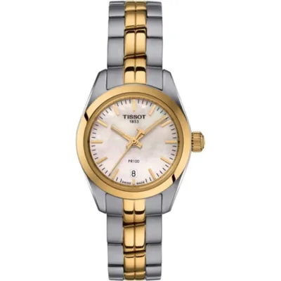 Tissot PR 100 Lady Small - T1010102211100 (Gold/Silver) Watches