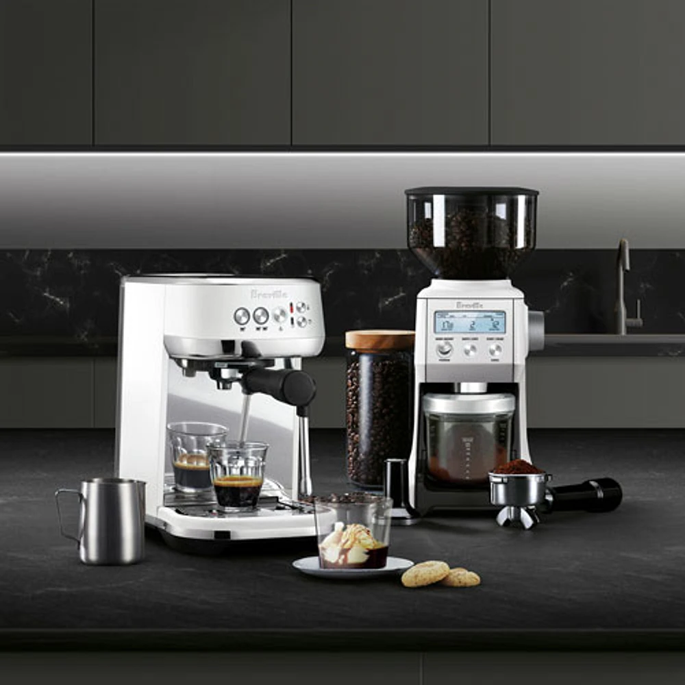 Breville Bambino Plus Automatic Espresso Machine - Sea Salt