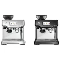 Breville Barista Touch Automatic Espresso Machine with Frother & Coffee Grinder - Black Truffle