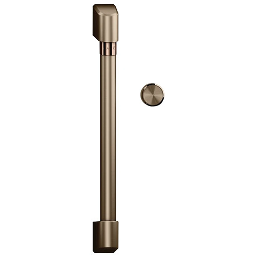 Café 2-Piece Over-The-Range Handle Kit (CXOTRHKPMBZ) - Brushed Bronze