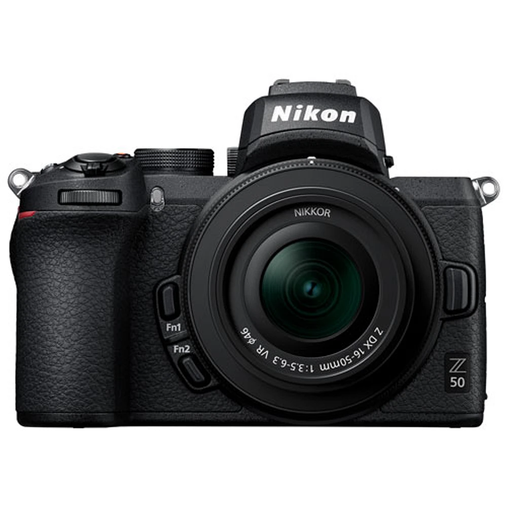 Appareil photo sans miroir Z 50 de Nikon avec objectif VR Z DX NIKKOR 16-50 mm