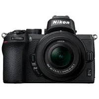 Appareil photo sans miroir Z 50 de Nikon avec objectif VR Z DX NIKKOR 16-50 mm