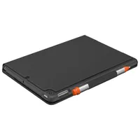 Étui-clavier folio mince de Logitech pour iPad (7e/8e/9e génération) - Noir