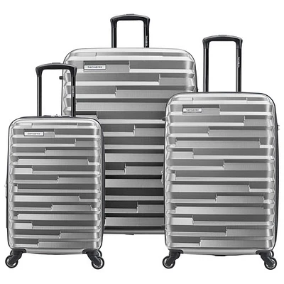 Samsonite Ziplite 4.0 3-Piece Hard Side Expandable Luggage Set - Silver Oxide