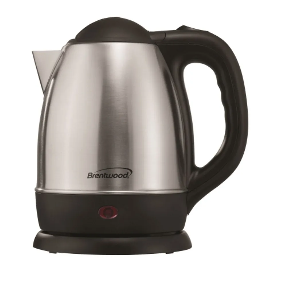 Brentwood KT-1800 2L Stainless Steel Cordless Electric Kettle