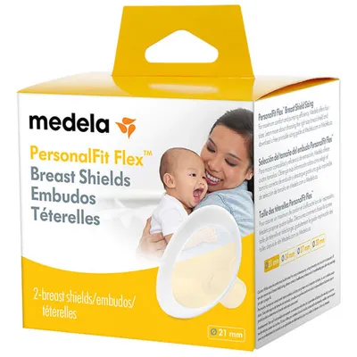 Medela PersonalFit Flex Breast Shields - 21mm - 2-Pack