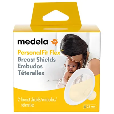 Medela PersonalFit Flex Breast Shields - 24mm - 2-Pack